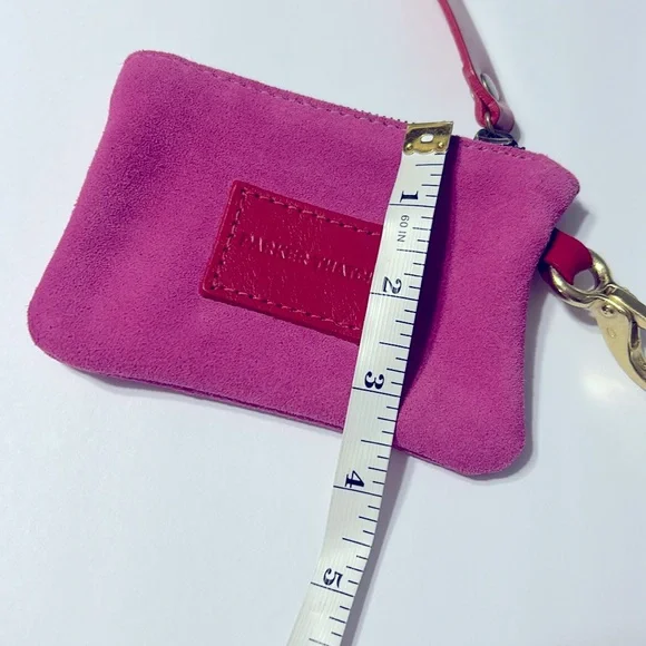 Parker Thatch Zip Top Pouch - Suede Pink - Picture 3 of 6